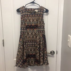 High Neck Open Back Dress